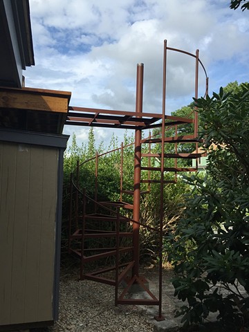  Finish: Spiral Staircase frame