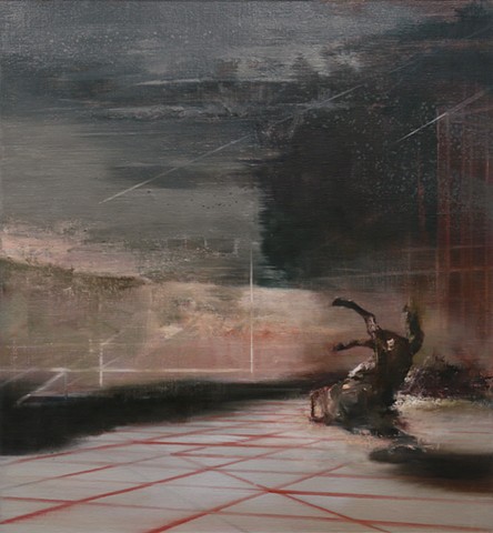 Out, Out brief Candle! (2023) Oil on Linen 26 x 24 ins | 66 x 61.5 cm