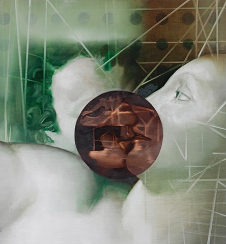 Desire (2023) Oil on Linen 26 x 24 ins |  66 x 61.5 cm