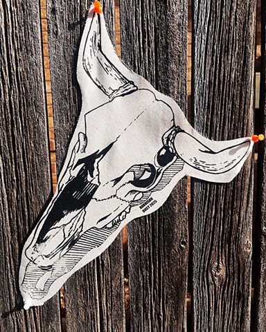 Cow Skull Patch
