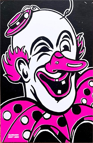Funny Clown Pink