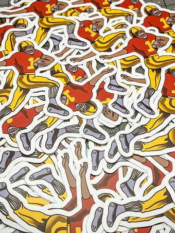 Ton of Jock Stickers