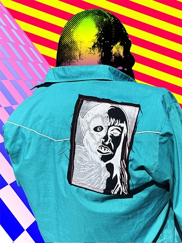 Teal Pearl Snap back