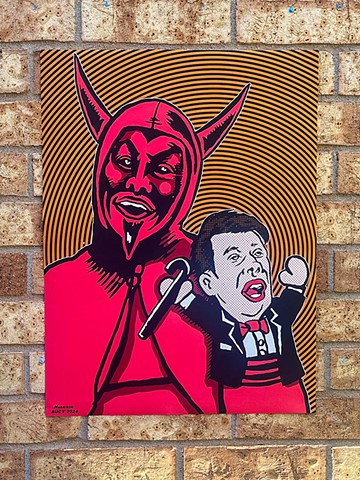 Satan's Puppet Poster.