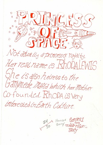  Princess of outer space story