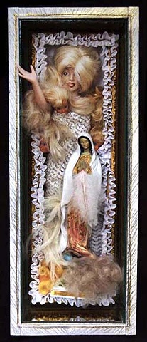 Woman as Virgin or Whore
assemblage
23"x9"x7.25"