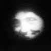 Grandma Becomes the Moon 
(positive on paper)
1976
pinhole photograph
20"x16"