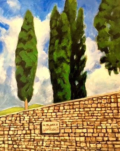 Cypress Trees, Assisi