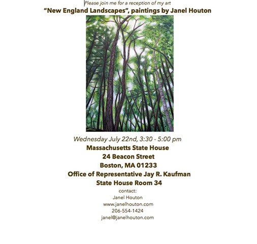 Invitation reception, Massachusetts State House
