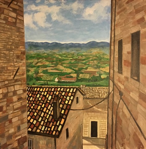 Side alley, Assisi