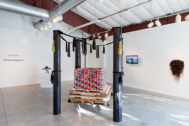 Entangled, installation view
Art League Houston