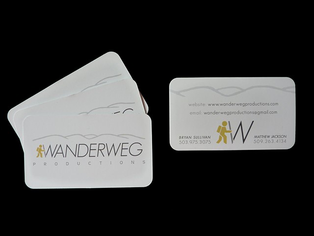 Wanderweg business cards