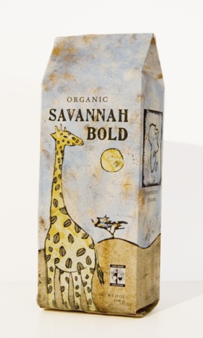 Savannah Bold
coffee bag design