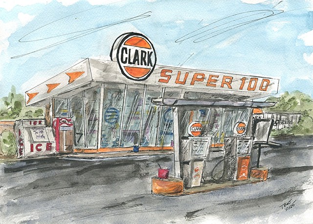 Clark Gas Station