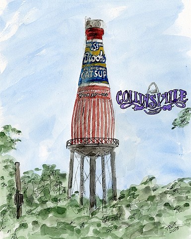 Catsup Bottle, Collinsville, IL
