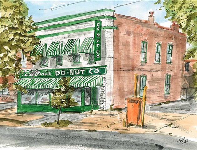 California Donuts, Jefferson Ave, St. Louis, MO