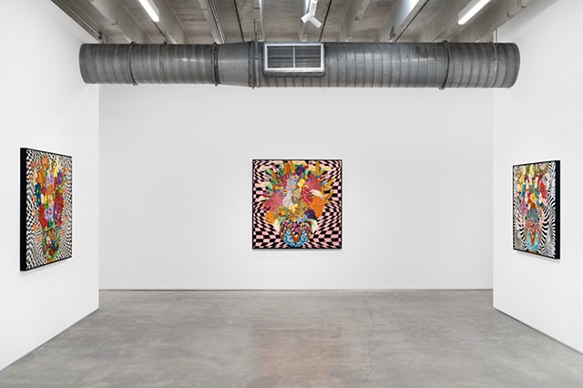 Install Image of The Gilded Lily at Mindy Solomon Gallery Miami, Florida 