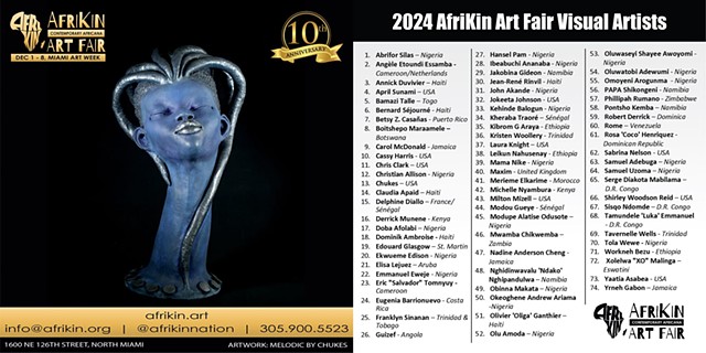 AfriKin Art Fair 2024 | Miami Art Week & Art Basel | Dec 1-8, 2024 