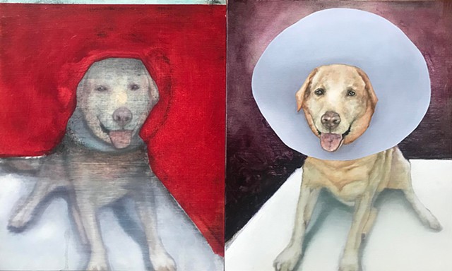Décomposition/ chien (dyptique)