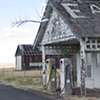Picture Jasper Inspiration - Old gas station near Picture Jasper Mines in Oregon