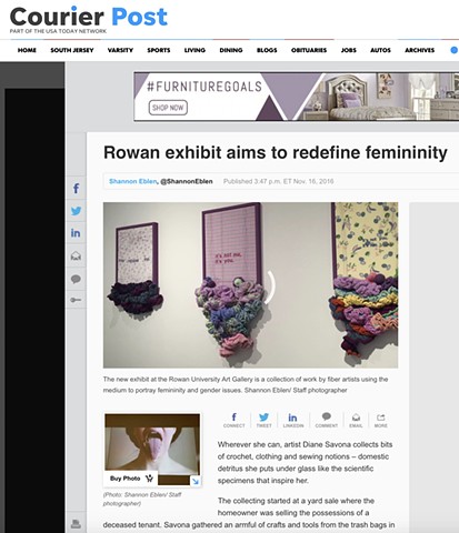 Rowan Exhibit Aims to Redefine Femininity by Shannon Eblen
