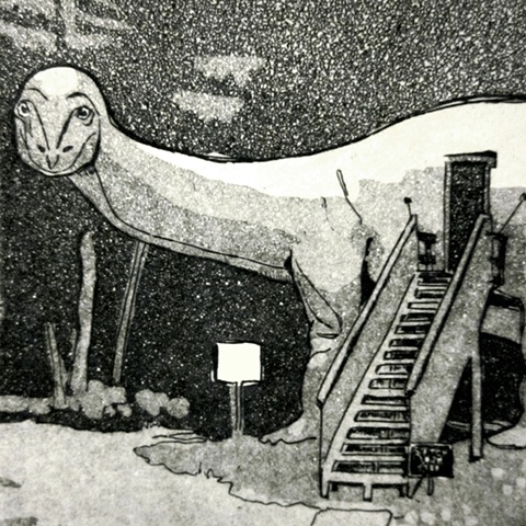 "Ossineke Michigan Zoo"
(Detail)