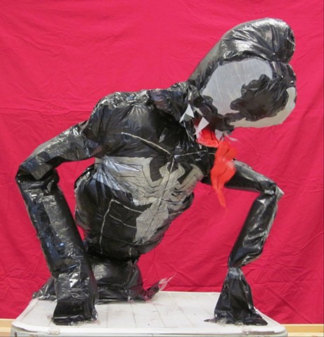 Student Work (Spider-Man)
Inflatable Sculpture, made from trash