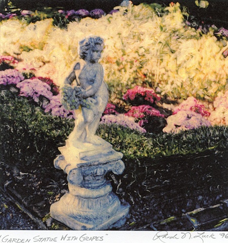 "Garden Statue with Grapes"  Charleston, SC