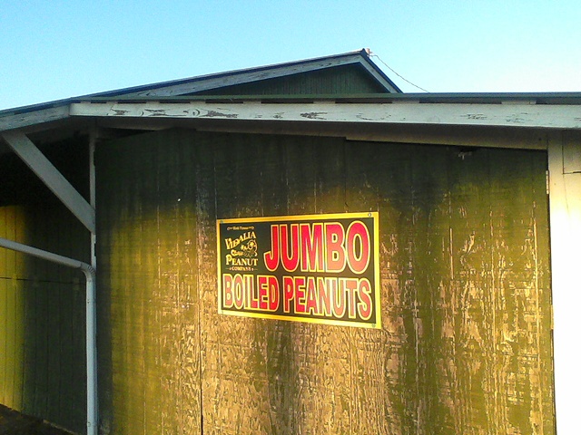 "Jumbo Boiled Peanuts"