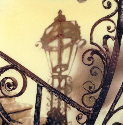 "Lamp shadow, Stair"  Charleston, SC