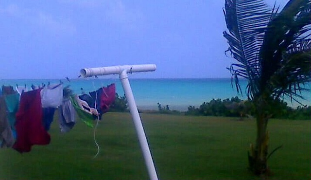 "Clothesline, St Croix"