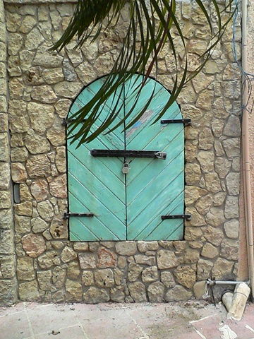 "Shuttered"  Christiansted, St Croix USVI