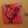 Rooster: French Country Kitchen (1 of knob set)