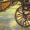 Steampunk Carriage -- Polaroid Manipulation
           Enhanced with Oils and Colored Pencil