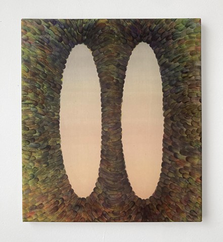 with head to the music bent