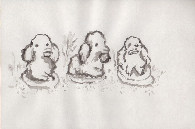 "Poodle Trio"