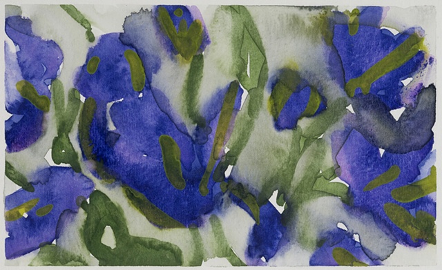 18 Blue Tulips ( Detail 1)