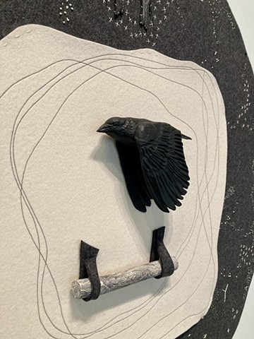 Night Passages: Bunting (detail)