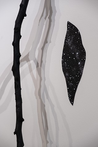 To Talk About Trees (detail of installation)