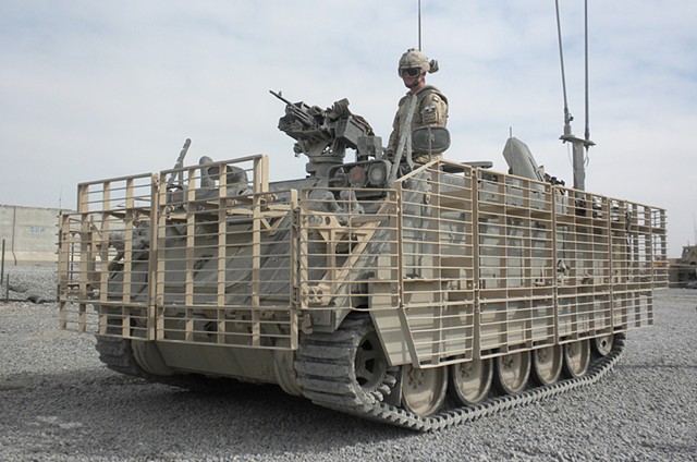 CF LAV, up-armoured,
Kandahar province, Afghanistan 