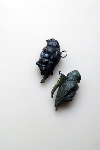 Grenade birds, bird grenade, maskull lasserre, canadian forces artist program, Afghanistan 