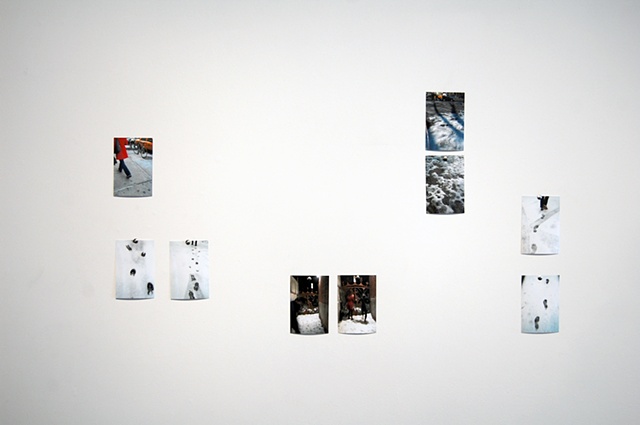 Outliers
(Photographs installed at Articule, 
Montreal, Canada)