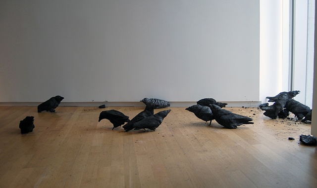 Murder

(installed at the Museum of Arts and Design, New York)