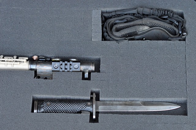 Tools for a Second Eden (work in progress); Carbine Flute, Cased. 