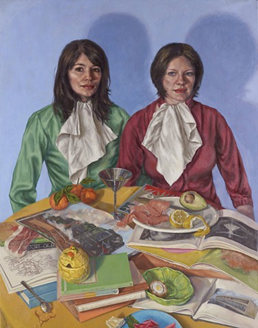Portrait of the Artist and her Wife 