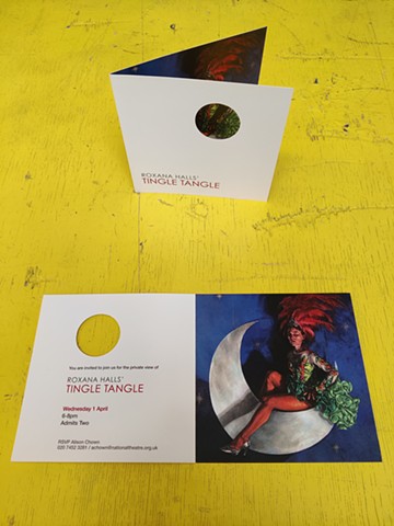 Invitation Card - Roxana Halls' Tingle-Tangle