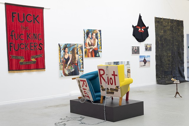 Five Needle Five Wire, Co-Curator, InFems Art Collective, Thameside Studios, London