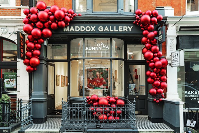 Funny Ha Ha, Curator, Maddox Gallery, Mayfair, London 