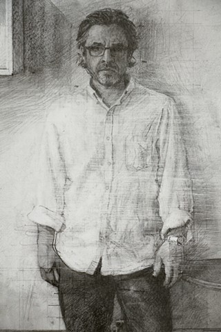 Self-Portrait in Studio Detail