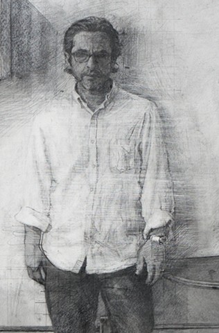 Self-Portrait in Studio Detail